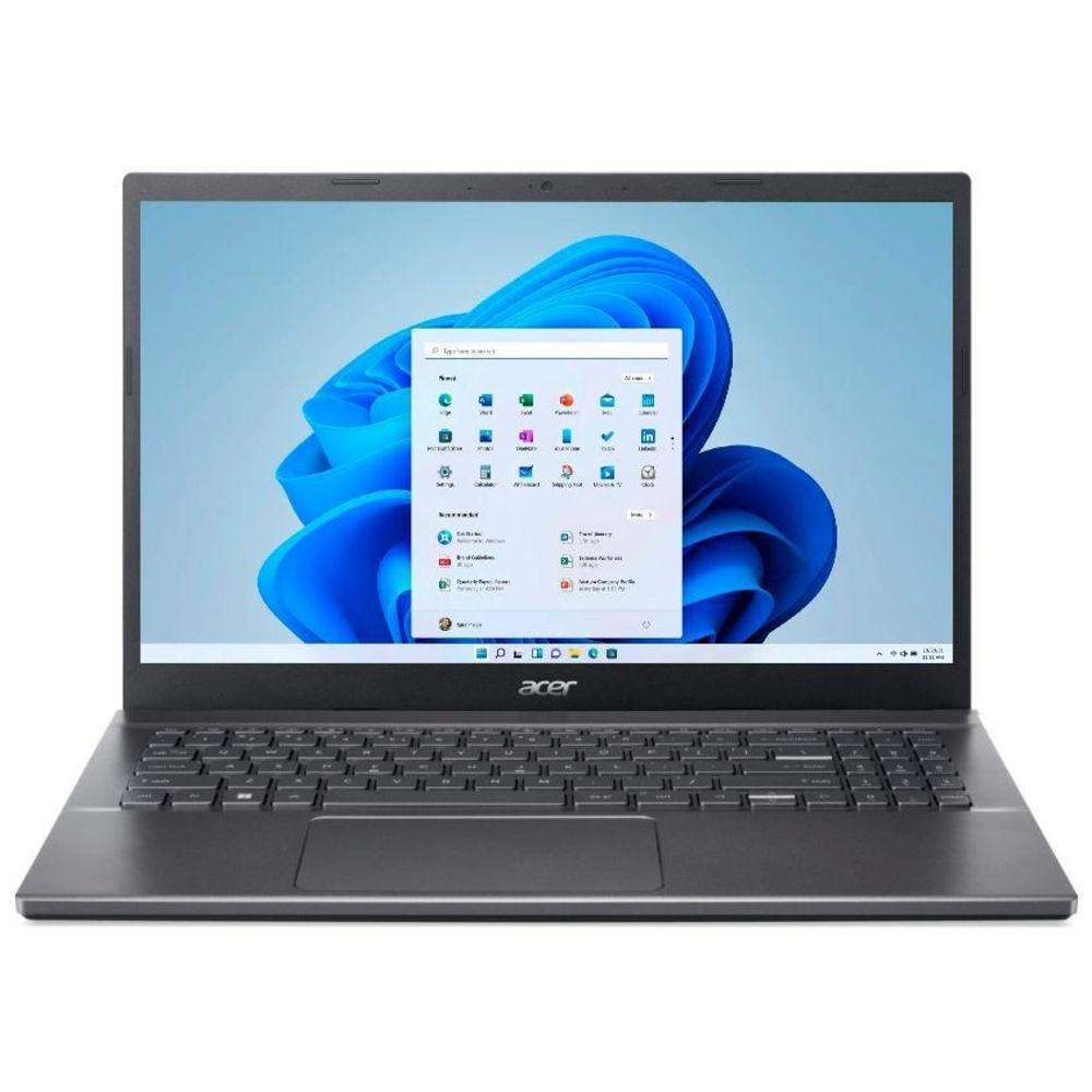 Notebook Acer Aspire 5 Intel Core i5, 8GB RAM 512GB SSD, Tela 15,6'' Full HD, Cinza aço, Windows - A515-57-565J Notebook Acer Aspire 5 Intel Core i5, 8GB RAM 512GB SSD, Tela 15,6'' Full HD, Cinza aço, Windows - A515-57-565J