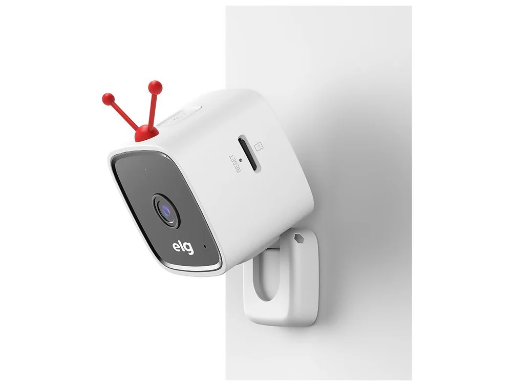 Câmera Interna Inteligente 1080p Fullhd Wi-fi - Elg Shci603 Câmera Interna Inteligente 1080p Fullhd Wi-fi - Elg Shci603