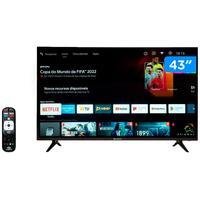 Smart TV 43” Full HD DLED Rig Vizzion BR43D1SA
