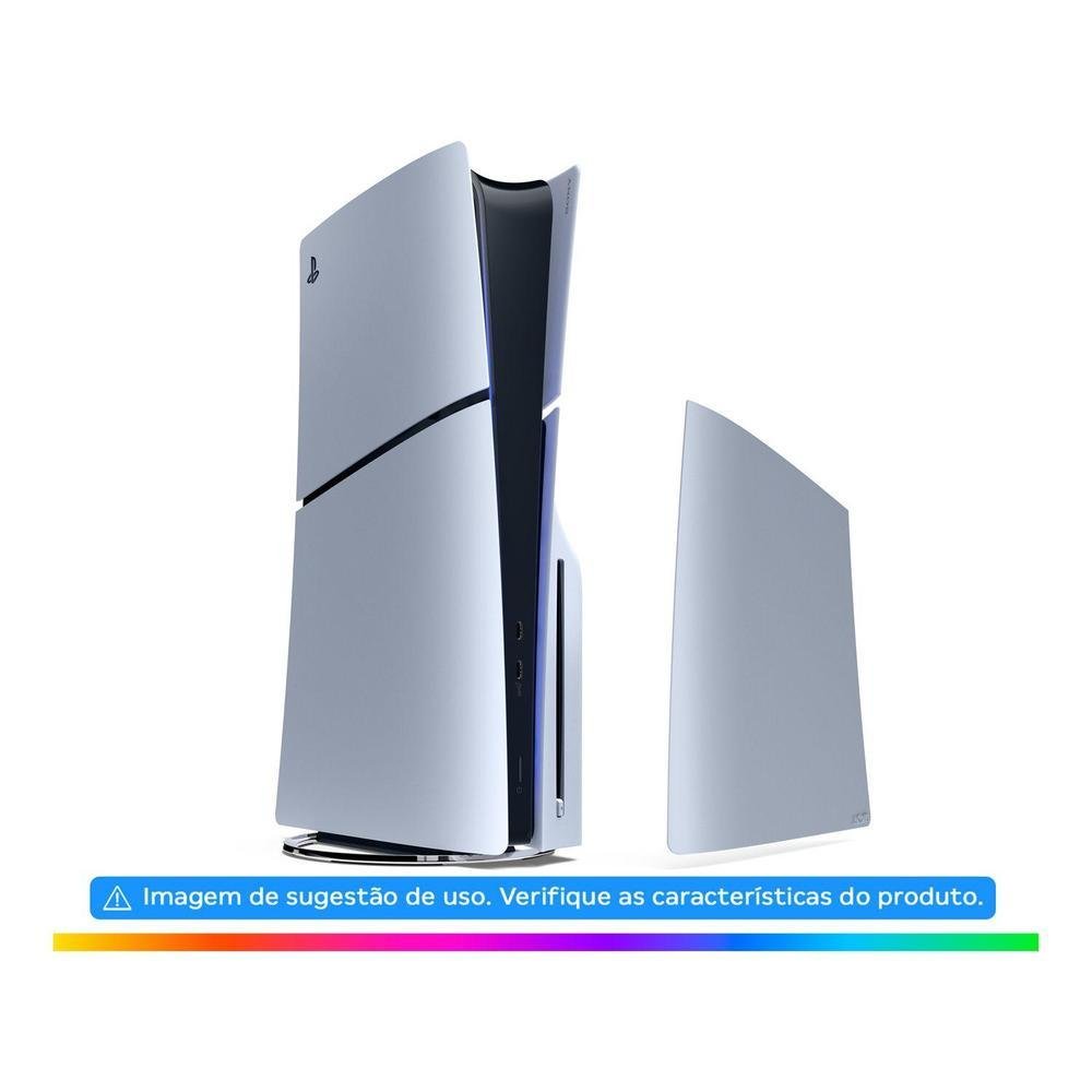 Tampa PS5 Prata Sony PlayStation 4 Peças