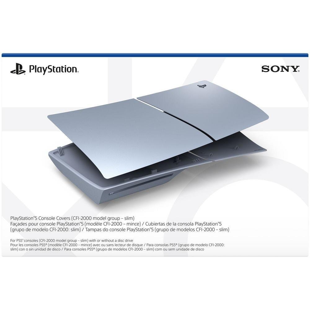 Tampa PS5 Prata Sony PlayStation 4 Peças