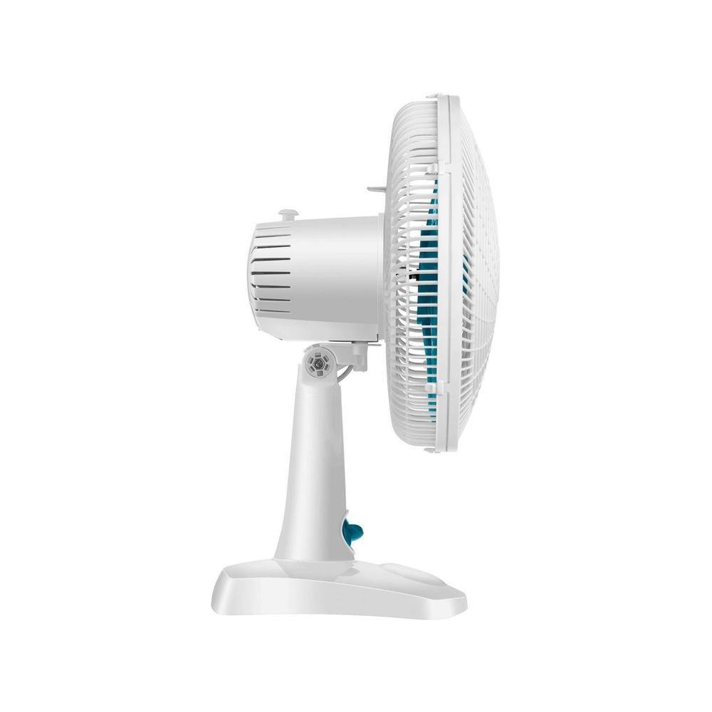 Ventilador de Mesa Ultra V-UT-30-01 30cm 6 Pás 3 Velocidades Branco e Azul Ventilador de Mesa Ultra V-UT-30-01 30cm 6 Pás 3 Velocidades Branco e Azul