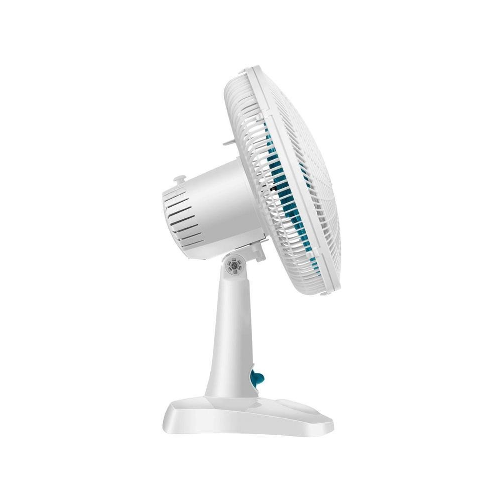 Ventilador de Mesa Ultra V-UT-30-01 30cm 6 Pás 3 Velocidades Branco e Azul Ventilador de Mesa Ultra V-UT-30-01 30cm 6 Pás 3 Velocidades Branco e Azul