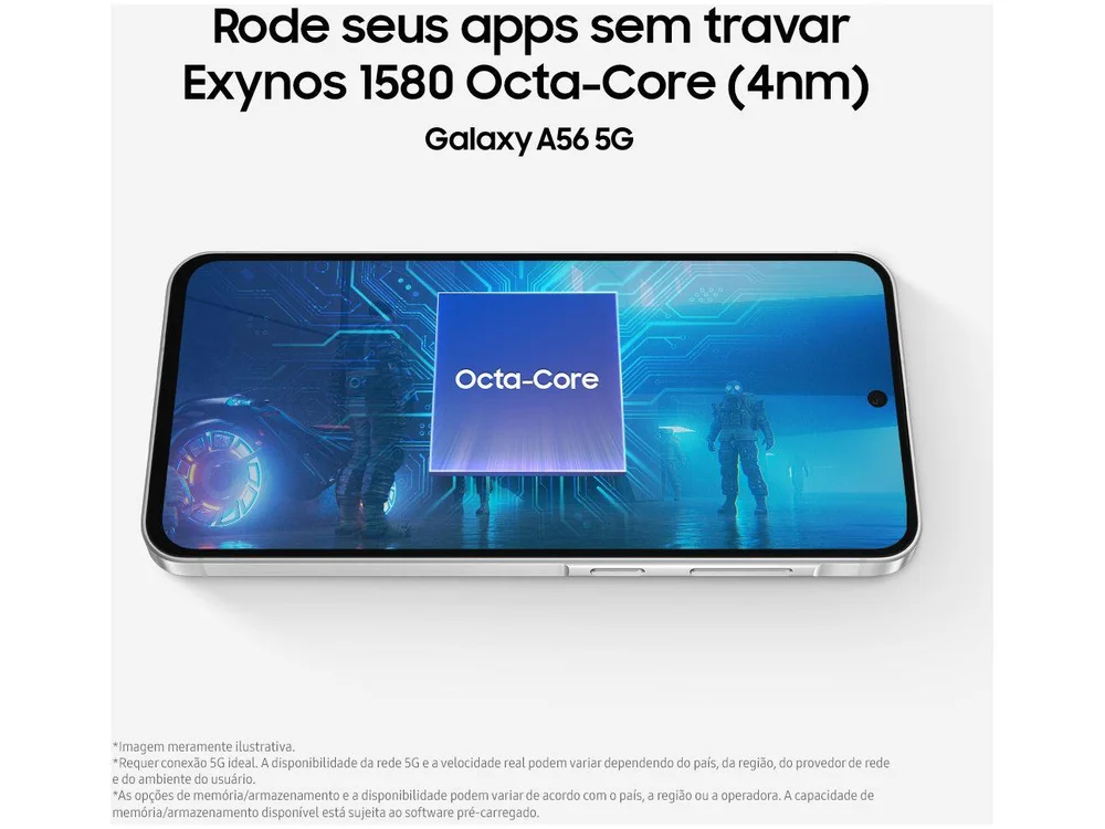Smartphone Samsung Galaxy A56 128GB 5G 8GB RAM Pre