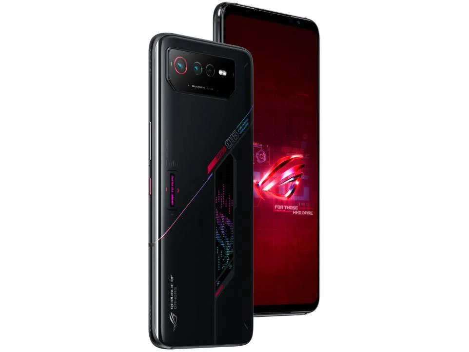 Smartphone Asus Rog Phone 6 256GB Black 5G Snapdra