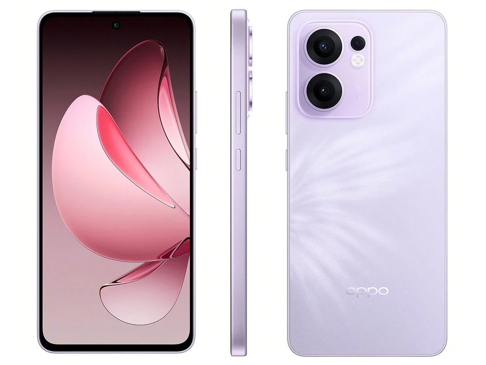 Smartphone OPPO Reno13 F 256GB Lavanda 5G 12GB RAM