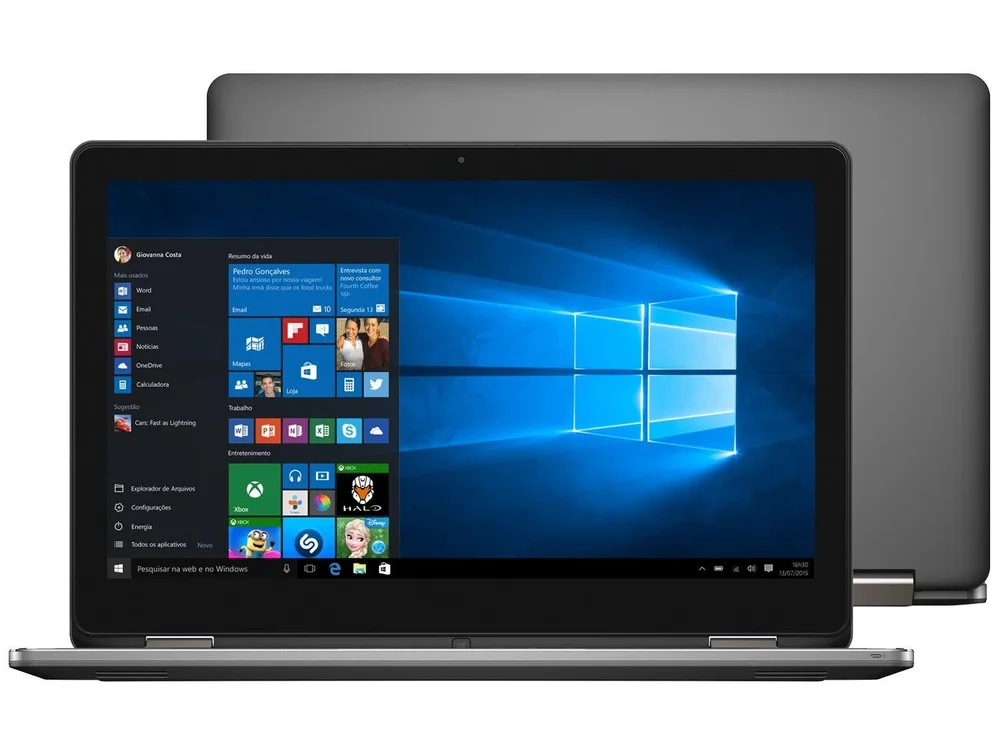 Notebook Dell Inspiron 15 i15-7558-A10 2 em 1