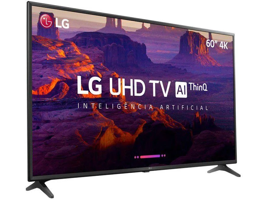 Smart TV 4K LED 60” LG 60UK6200 Wi-Fi HDR