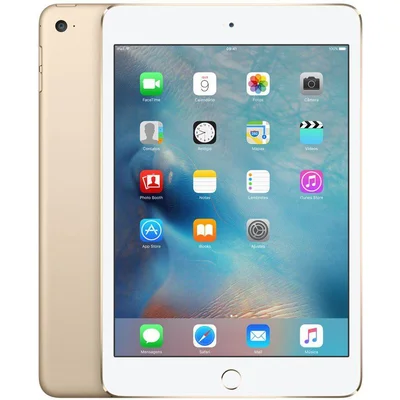 iPad Mini 4 Apple 128GB Dourado Tela 7,9 Retina