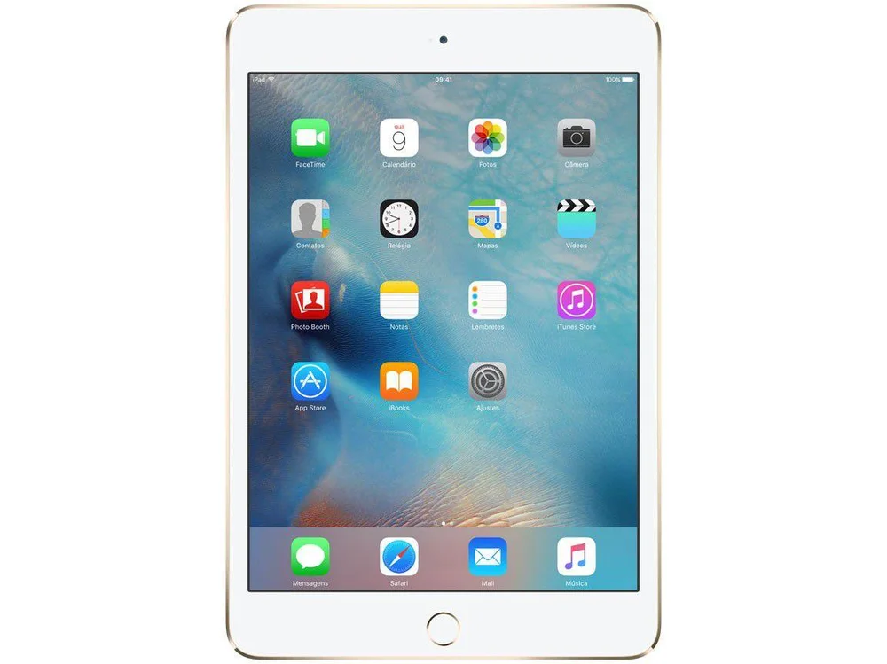 iPad本体 Apple ipad mini4 128GB iPad Mini 4 Apple 128GB Dourado Tela 7,9 Retina