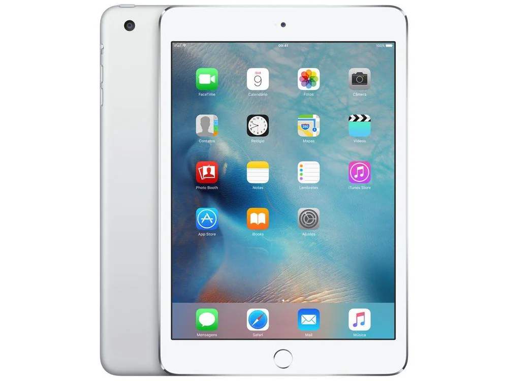 iPad本体 iPad mini 3 Cellular 16GB iPad Mini 3 Apple 16GB Prata Tela 7,9”