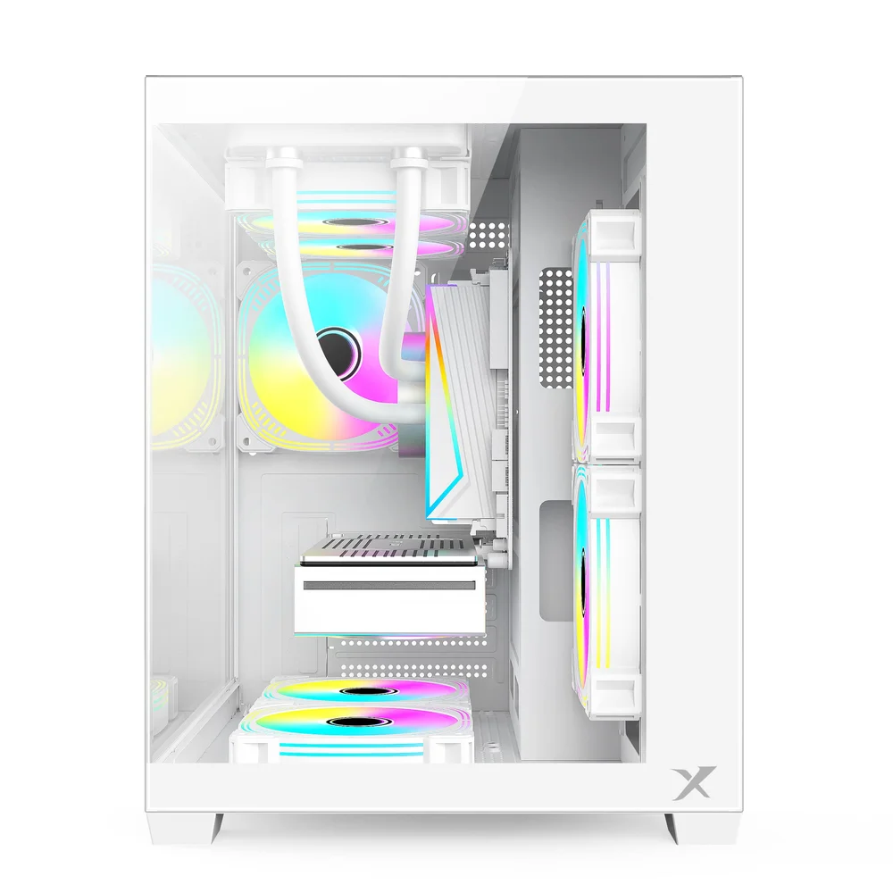 Gabinete Gamer Brx Xtreme Glacier White R41w