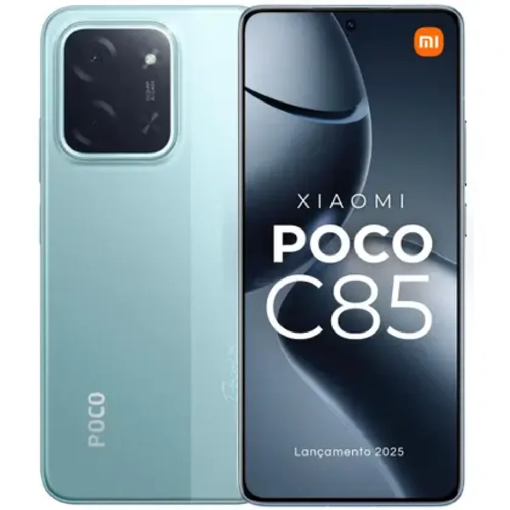 "Celular Xiaomi Poco C85 De 128GB 6gb Ram De 6.9"" Camera 50mp 13mp - Verde (global)"