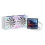 Water Cooler Round5 Zephyro White ARGB 240mm - 7499