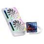 Water Cooler Round5 Zephyro White ARGB 240mm - 7499