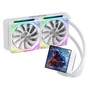 Water Cooler Round5 Zephyro White ARGB 240mm - 7499