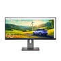Monitor Lenovo Thinkvision P34wd-40 34" Ultrawide Ips Hdr - Profissional, Antirreflexo, Usb-c Integrado, Ajuste Ergonômico, Baixo Consumo