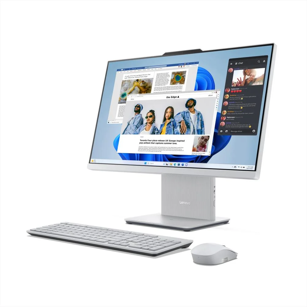 Computador All In One Lenovo Ideacentre Aio 24irh9 Intel Core i5-13420h 16gb 512gb SSD WINDOWS 11 Pro - F0hn00ufbo Cloud Grey em Campinas - foto 4