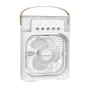 Ventilador De Mesa Com Umidificador Portátil LED Usb