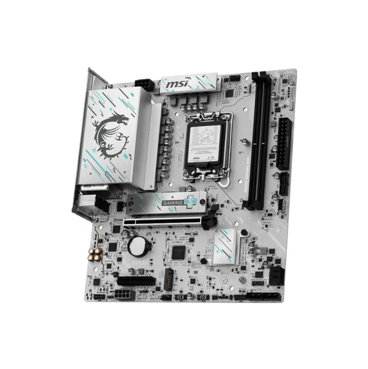 Placa Mãe Msi B860m Gaming Wifi, Intel LGA 1851, Matx, Wf/blt, Ddr5 - B860m Gaming Wifi Placa Mãe Msi B860m Gaming Wifi, Intel LGA 1851, Matx, Wf/blt, Ddr5 - B860m Gaming Wifi