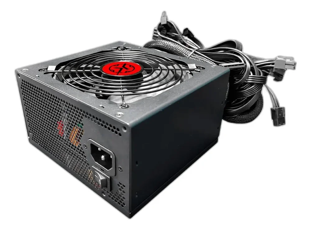 Fonte Gamer Kalkan 750w Watts 80 Plus Bronze Preto Fonte Gamer Kalkan 750w Watts 80 Plus Bronze Preto