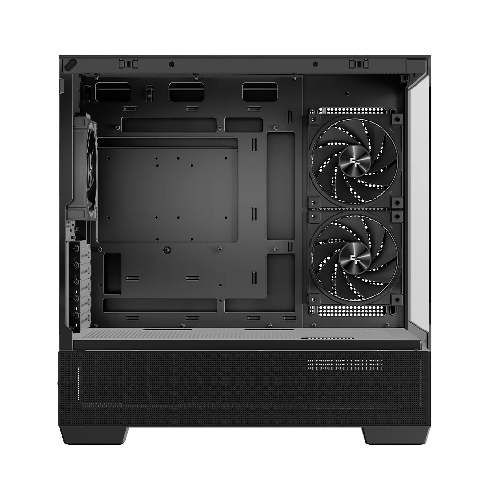 Gabinete Gamer Deepcool Cg380 Preto Microatx Com 3 Fans Preto Gabinete Gamer Deepcool Cg380 Preto Microatx Com 3 Fans Preto