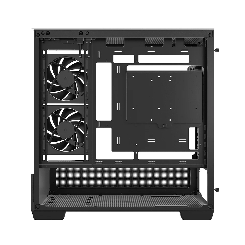 Gabinete Gamer Deepcool Cg380 Preto Microatx Com 3 Fans Preto Gabinete Gamer Deepcool Cg380 Preto Microatx Com 3 Fans Preto