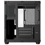Gabinete Gamer Aquario Preto Bluecase  Bg-064 Pure Sem Fans Micro Atx Matx Vidro Temperado Frontal e Lateral