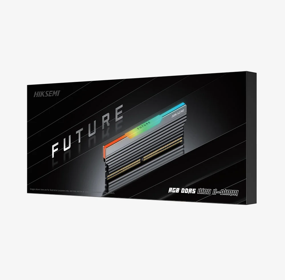 Memória 16gb Ddr4 Hiksemi Future RGB 3200mhz Preta RGB Memória 16gb Ddr4 Hiksemi Future RGB 3200mhz Preta RGB