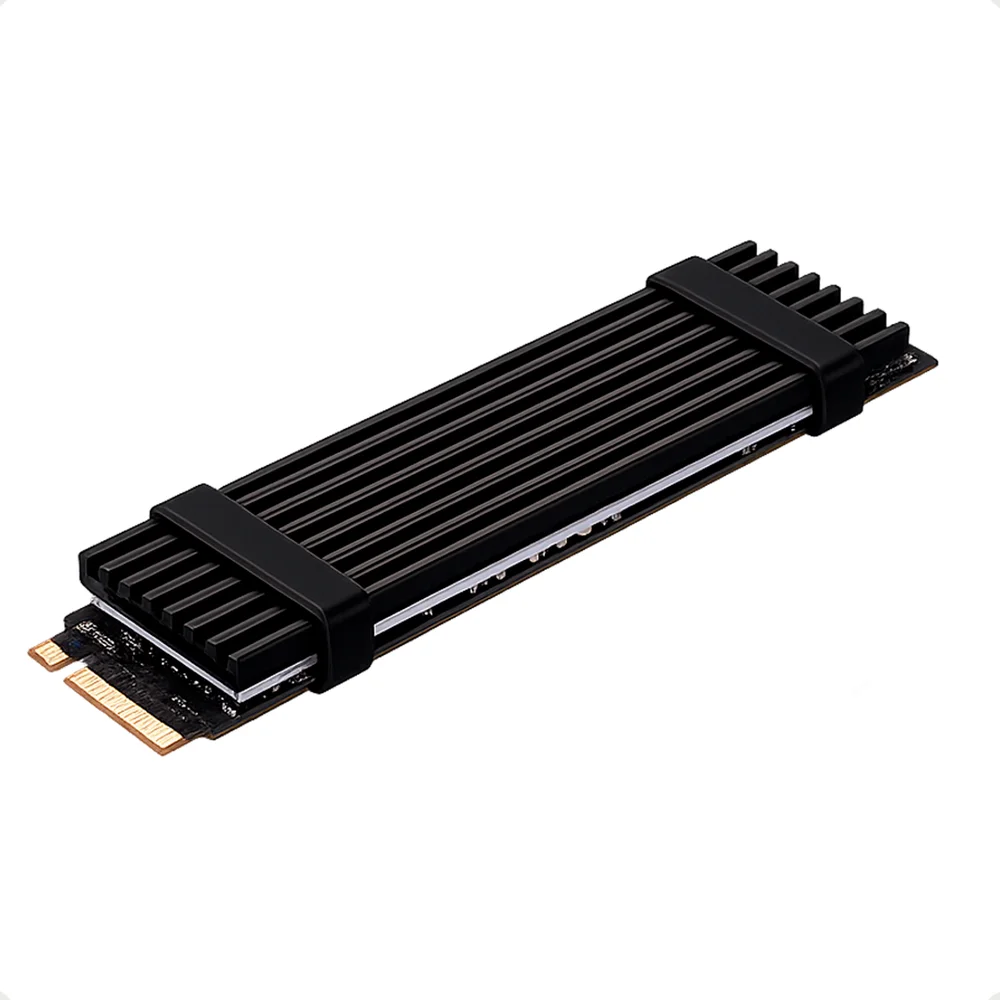 Dissipador SSD M.2 2280 Nvme/ngff 3mm Black + Thermal Pad Dissipador SSD M.2 2280 Nvme/ngff 3mm Black + Thermal Pad