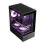Gabinete Gamer Aquário C3tech Mt-g150bk - Vidro Temperado - Micro Atx - Preto