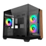 Gabinete Elite 481, Mini Tower, ARGB, Sem Fonte, Sem Fans, Preto, E481-khnn-s00