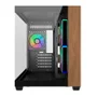 Gabinete Elite 481, Mini Tower, ARGB, Sem Fonte, Sem Fans, Preto, E481-khnn-s00