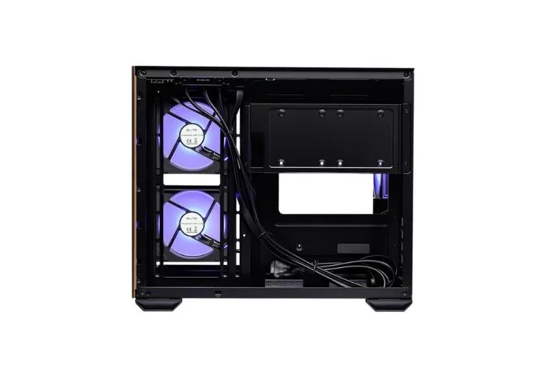 Gabinete Elite 481, Mini Tower, ARGB, Sem Fonte, Sem Fans, Preto, E481-khnn-s00