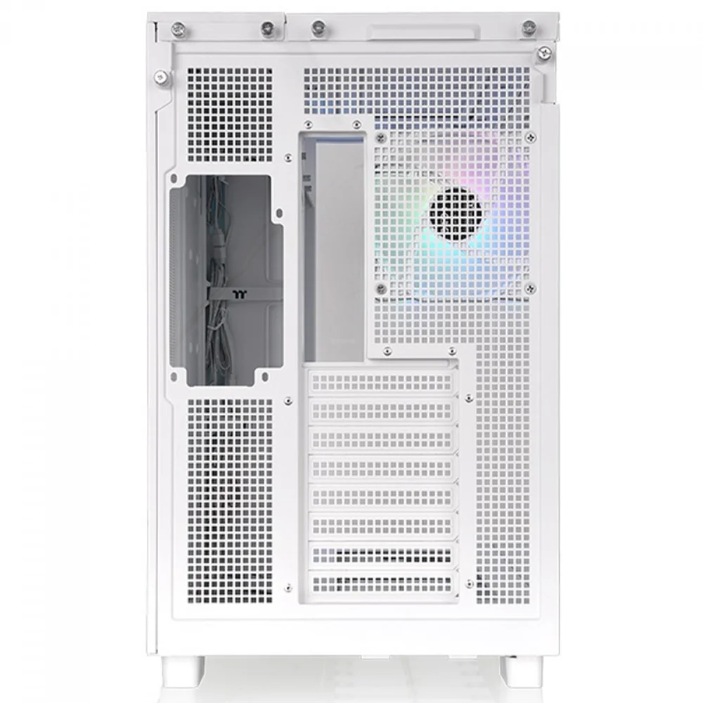 Gabinete Gamer Thermaltake View 380 Xl Tg Snow ARGB Mid Tower Vidro Temperado Atx Sem Fonte Com 4 Fans Branco Gabinete Gamer Thermaltake View 380 Xl Tg Snow ARGB Mid Tower Vidro Temperado Atx Sem Fonte Com 4 Fans Branco