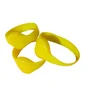 Pulseira Rfid 125 Khz Silicone P Amarelo - 100 Unidades