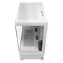 Gabinete Gamer Mini Atx E Mini Itx Vidro Temperado Psu Cover Aquário Slim Branco Magpie4b Sem Cooler