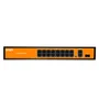Switch Poe Haiz Gigabit 16 Portas 10/100 + 2 Uplink + 1 Sfp