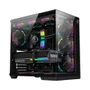 Gabinete Kalkan Skye RGB Sem Fan (klk00042) Preto