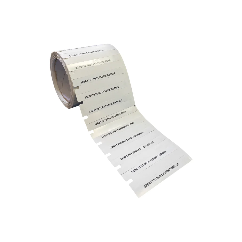 Tag Enxoval Lavanderia 105x12mm - 100 Unidades Tag Enxoval Lavanderia 105x12mm - 100 Unidades