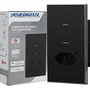 Interruptor Inteligente Zigbee Soft Touch 2 Teclas + Tomada Quartzo Da Novadigital Qz-wk-2b Preto
