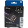 SSD M.2 Nvme Gen5 Crucial T710 2TB  Dissipador 14.500mb/s SSD PCie 5.0 M.2 Nvme Gen5 - Ct2000t710ssdsd5-01
