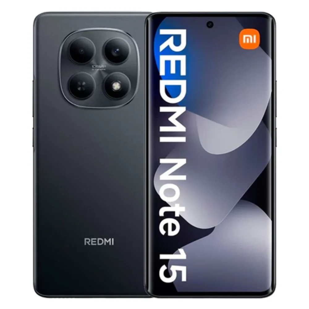 "Celular Xiaomi Redmi Note 15 Dual Sim 128GB 6gb Ram De 6.77"" 108mp 20mp - Preto"