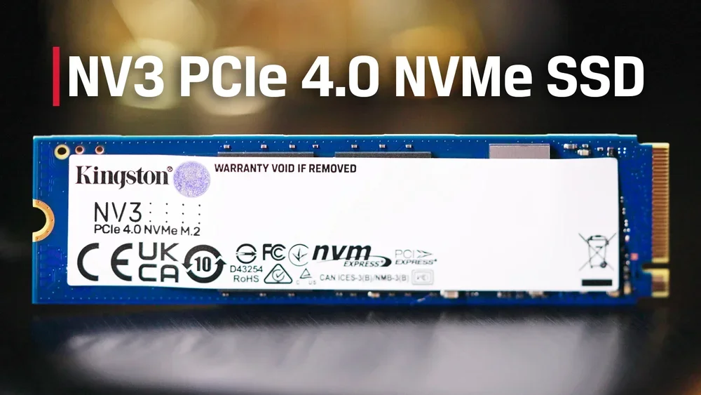 SSD Kingston Nv3 500gb M.2 2280 Nvme Gen4, Rápido E Compacto Para Upgrade De PC Ou Notebook – Snv3s/500g SSD Kingston Nv3 500gb M.2 2280 Nvme Gen4, Rápido E Compacto Para Upgrade De PC Ou Notebook – Snv3s/500g
