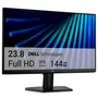 Monitor Dell 24" Full HD IPS, 144Hz, 1ms MPRT, Conforto Visual TÜV, 2 HDMI