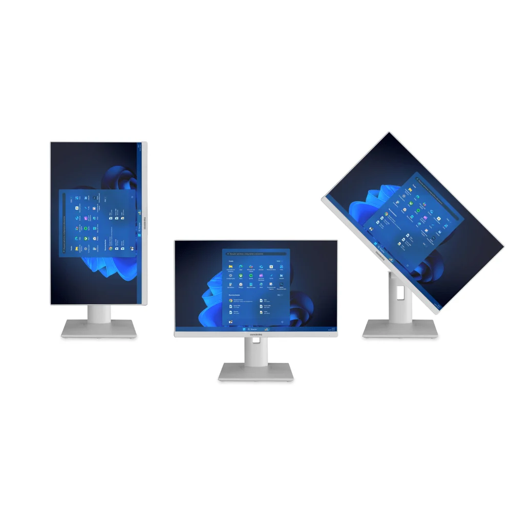 "Computador All In One Concórdia Core i5 14400 8GB Ddr5 SSD 256gb 23.8"" Full Hd  Webcam Wifi Freedos Branco" em Campinas - foto 4