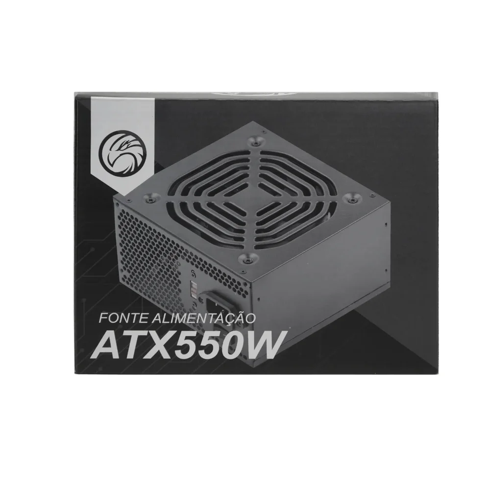 Fonte Atx De Alimentação Para Pc Bpc/5530smt 550w Cor Preto