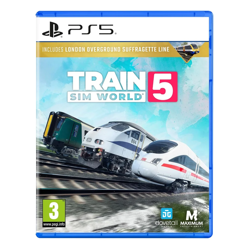 Train Sim World 5 Ps5 Jogo Simulador Trem Midia Fisica