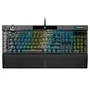 Teclado Gamer Mecânico Óptico Com Fio Us Switch Opx Corsair K100 RGB Ch-912a01a-na Preto