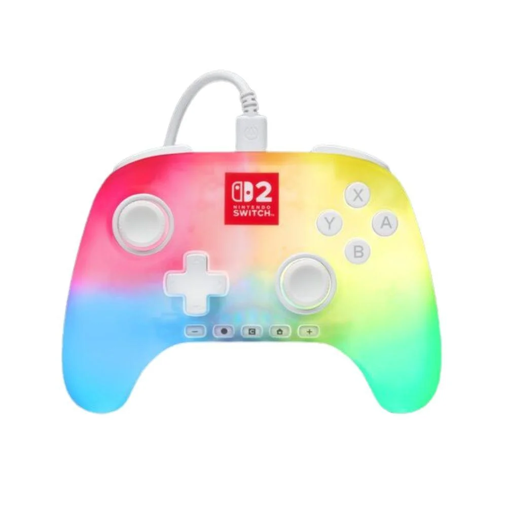 Controle Com Fio Advantage Wired Lumectra Nintendo Switch 2 Power A